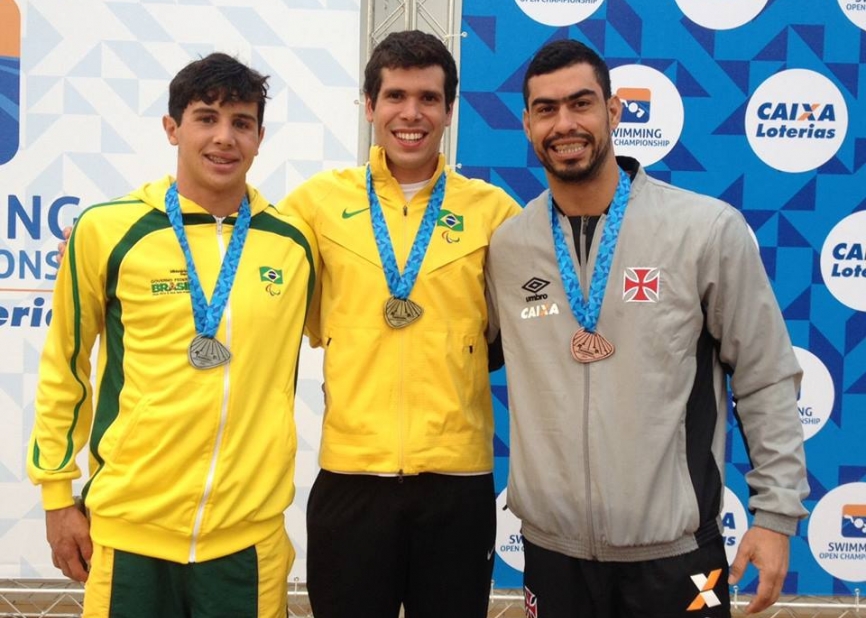 Daniel Teofilo conquistou o bronze nos 100 metros livres - Foto:Divulgação/VascoParadesporto