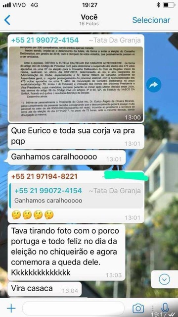 Conversa no WhatsApp